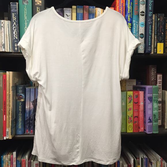 Skies Are Blue Layered Chevron Triangle Top XS - Picture 4 of 4